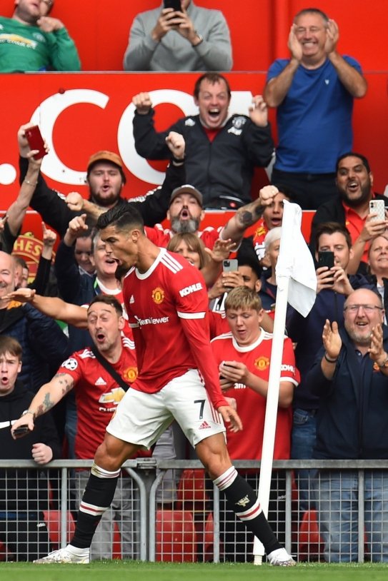 Cristiano Ronaldo Manchester United aficion Old Trafford EFE