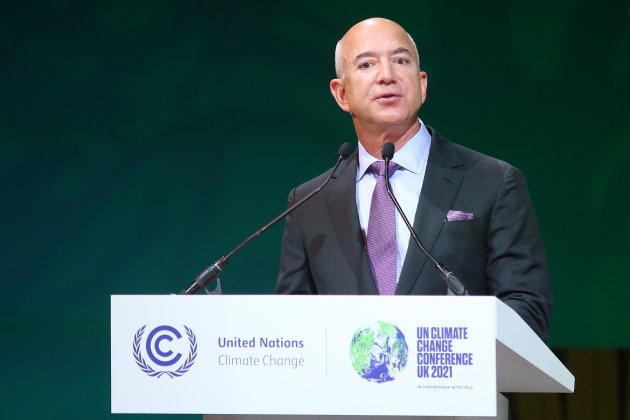 Jeff Bezos, COP26 Efe