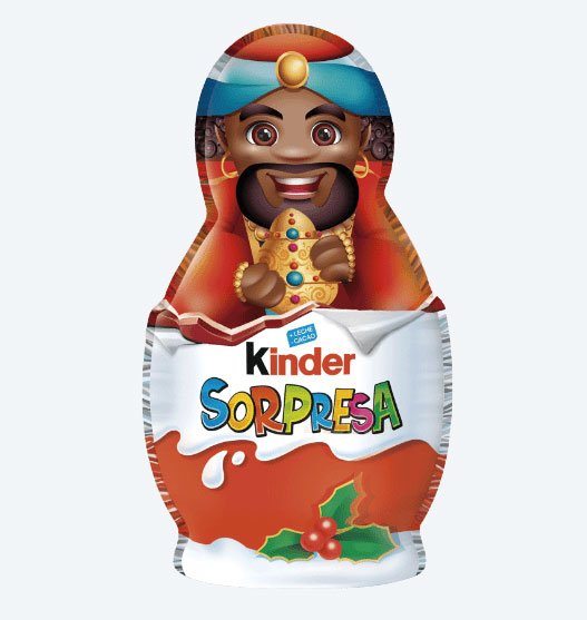 Figura de chocolate de Kinder a la venta en Aldi1