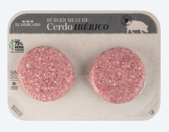Hamburguesa de cerdo ibérica de El Mercado de Aldi1
