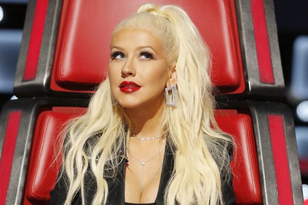 Christina Aguilera en The Voice