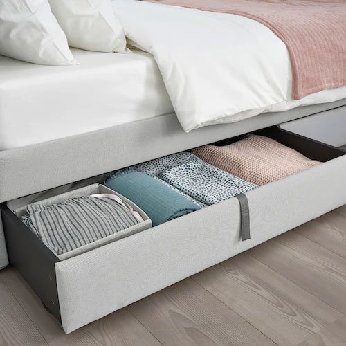 Llit Gladstad amb quatre calaixos|caixes a la venda en Ikea1