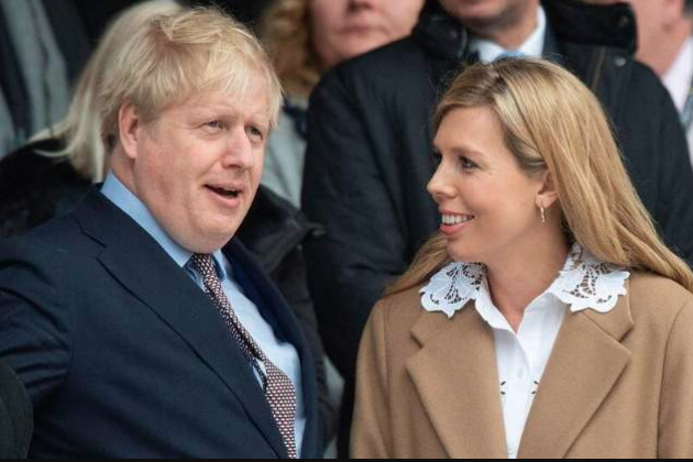 Boris Johnson y su mujer/ Agencia