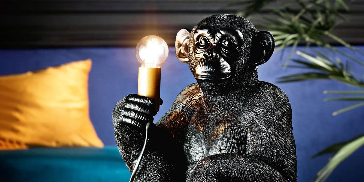 Lidl tiene un lámpara en forma de mono que parece sacada de un catálogo de lujo