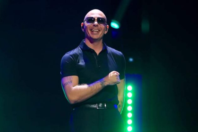 Pitbull en un concierto