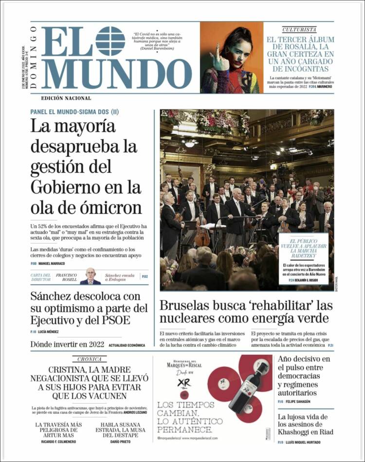 el mundo 2 enero 2022