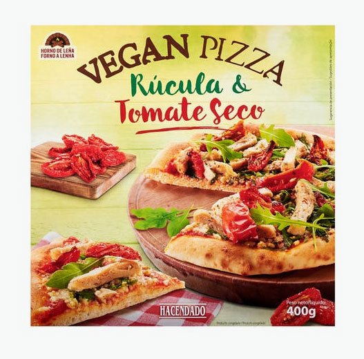 Vegan Pizza de Hacendado a la venta en Mercadona1