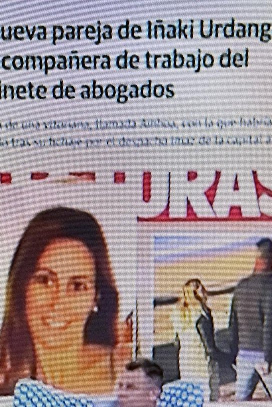 Ainhoa Armentia novia Urdangarin Telecinco