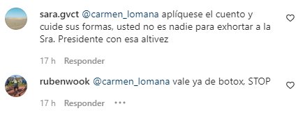 Lomana Ayuso delgada 6 Instagram