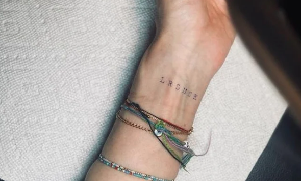 Tatuaje de Madonna/ Instagram