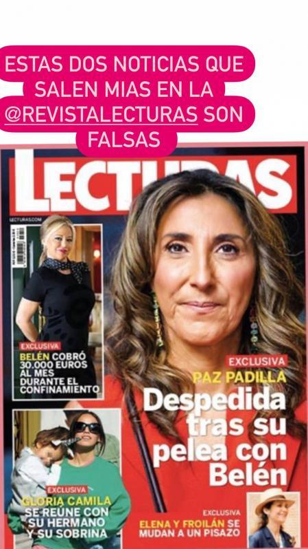 belén esteban noticias falsas