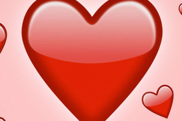 Emoji del corazón rojo
