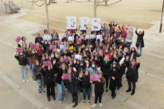 lleida manifestacion feminista universidades acn