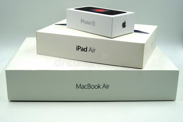 Cajas de Apple