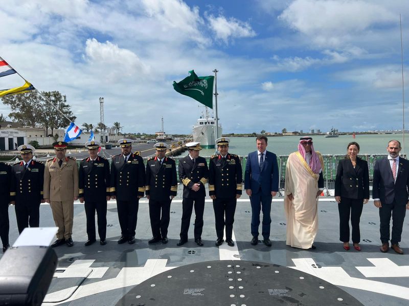 L'Aràbia Saudita rep la primera de les cinc corbetes fabricades per Navantia