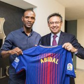 Barça Éric Abidal Josep Maria Bartomeu FC Barcelona Germán Parga