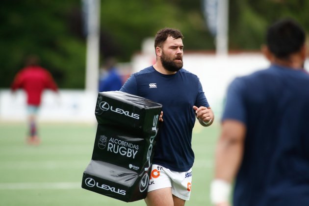 Gavin Van den Berg Rugby Alcobendas EuropaPress