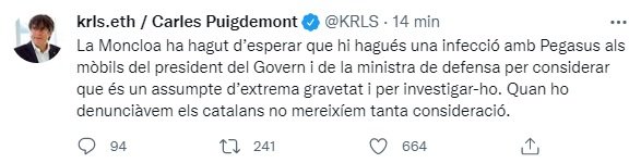 TUIT Puigdemont