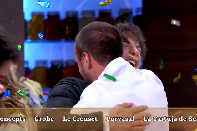 Arnau París gana Masterchef abrazo Jordi Cruz RTVE.es