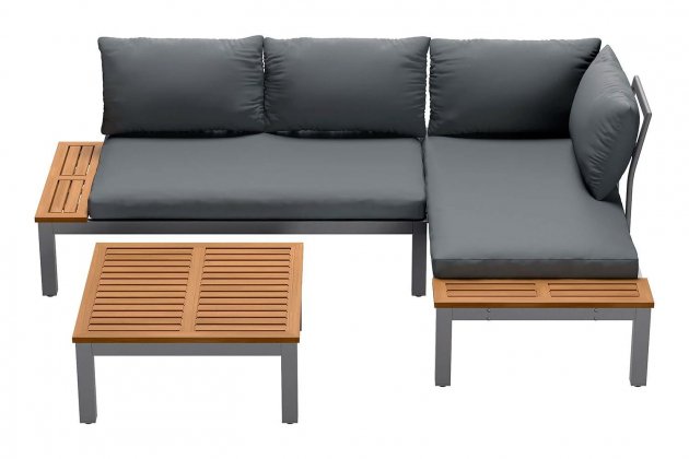 Conjunto de mesa y sofá esquinero de Livarno Home1