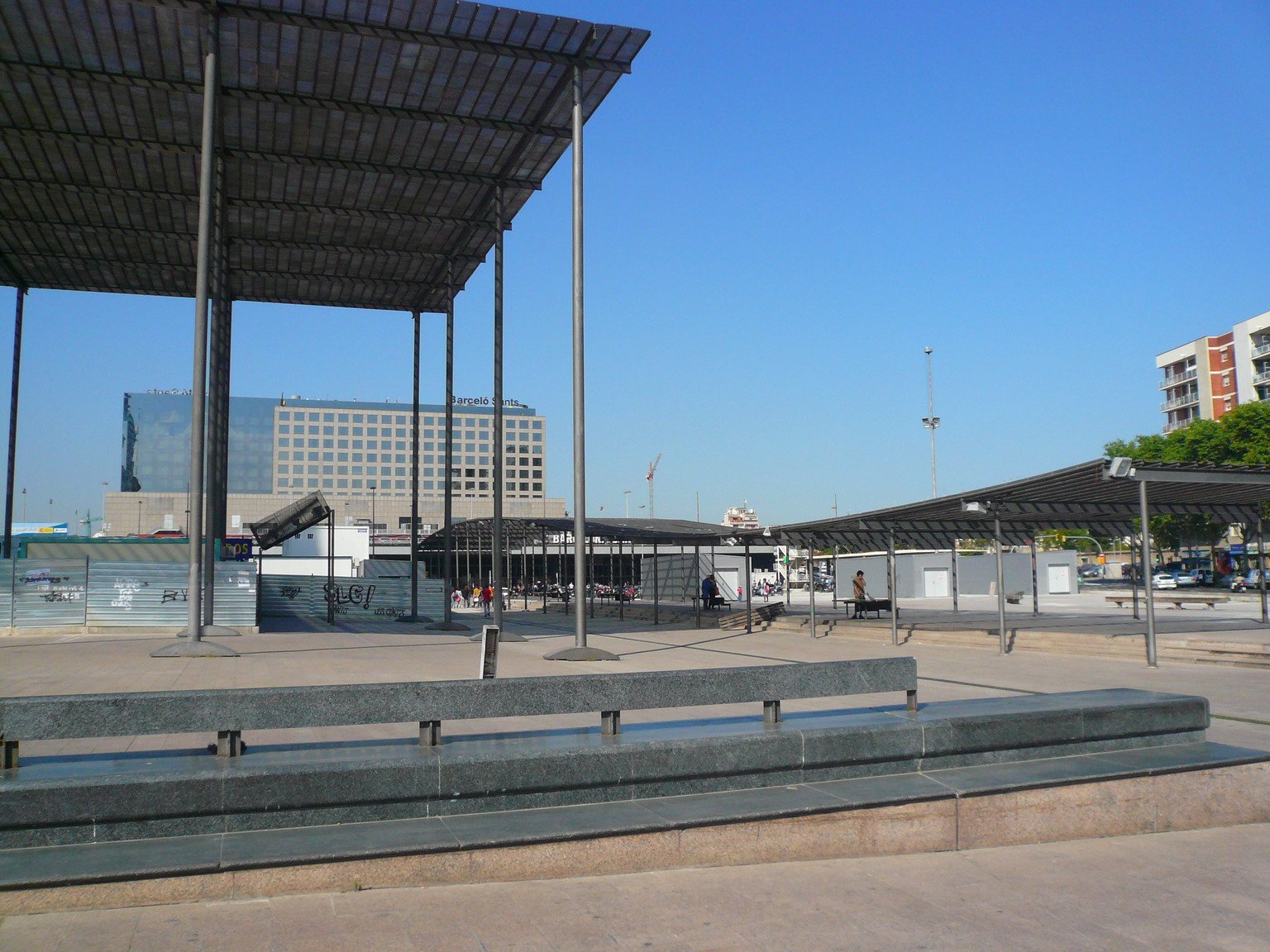 Obras en la estación de Sants: cambios en la circulación de vehículos y líneas de bus a partir del lunes