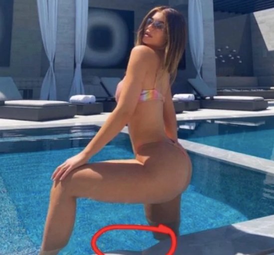 Kylie Jenner i una de les seves fotos polèmiques