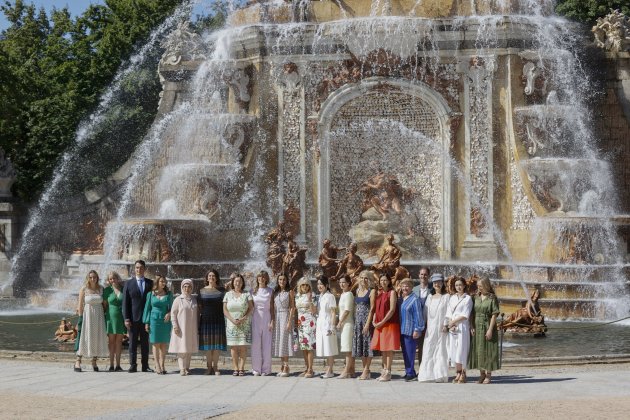 acompañantes líderes otan cumbre madrid efe