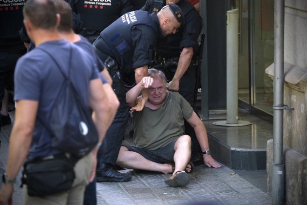 Protesta en el Colegio de la Abogacía para|por la visita del juez Manuel Marchena Carlos Baglietto (3)