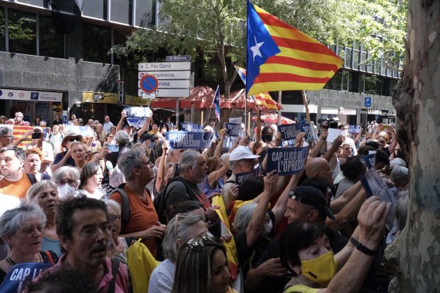 Protesta en el Colegio de la Abogacía para|por la visita del juez Manuel Marchena Carlos Baglietto (7)