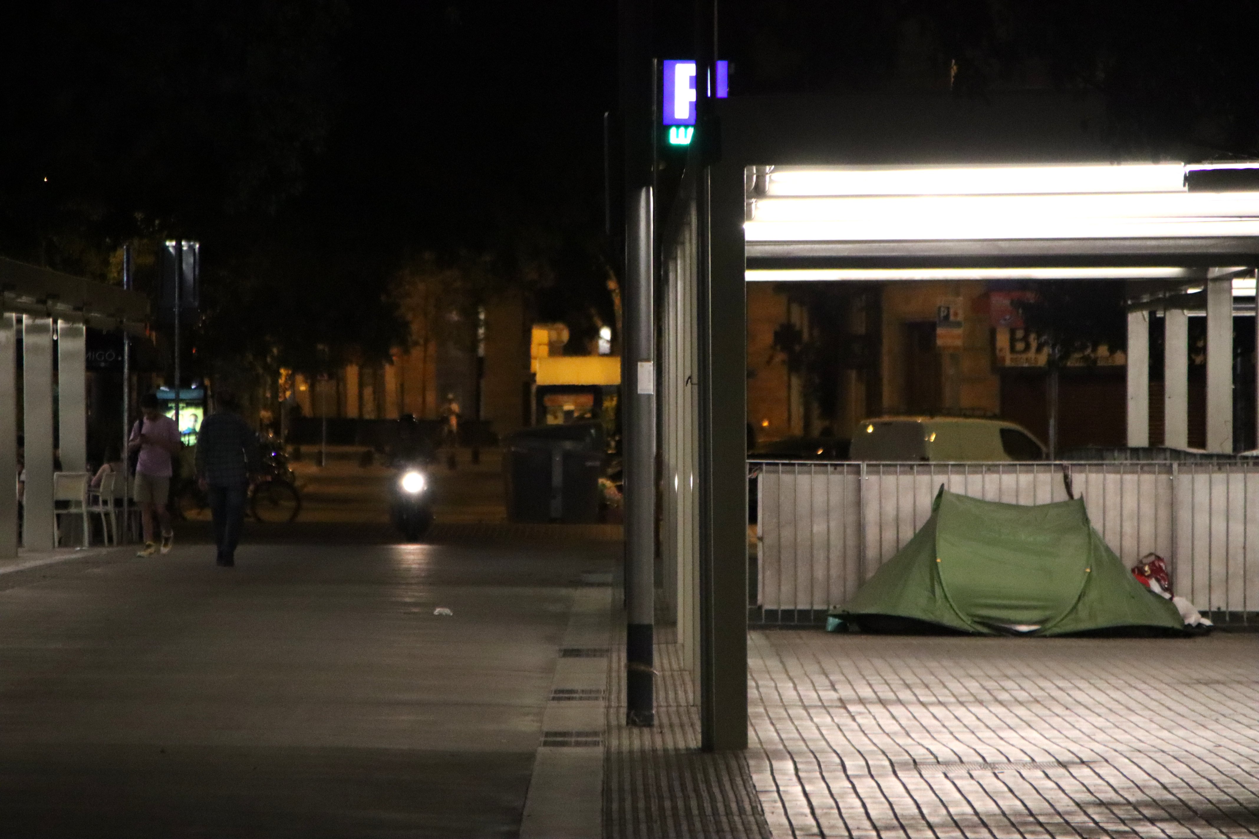 El nombre de persones sense llar a Barcelona s'enfila fins a les 1.384, xifra rècord
