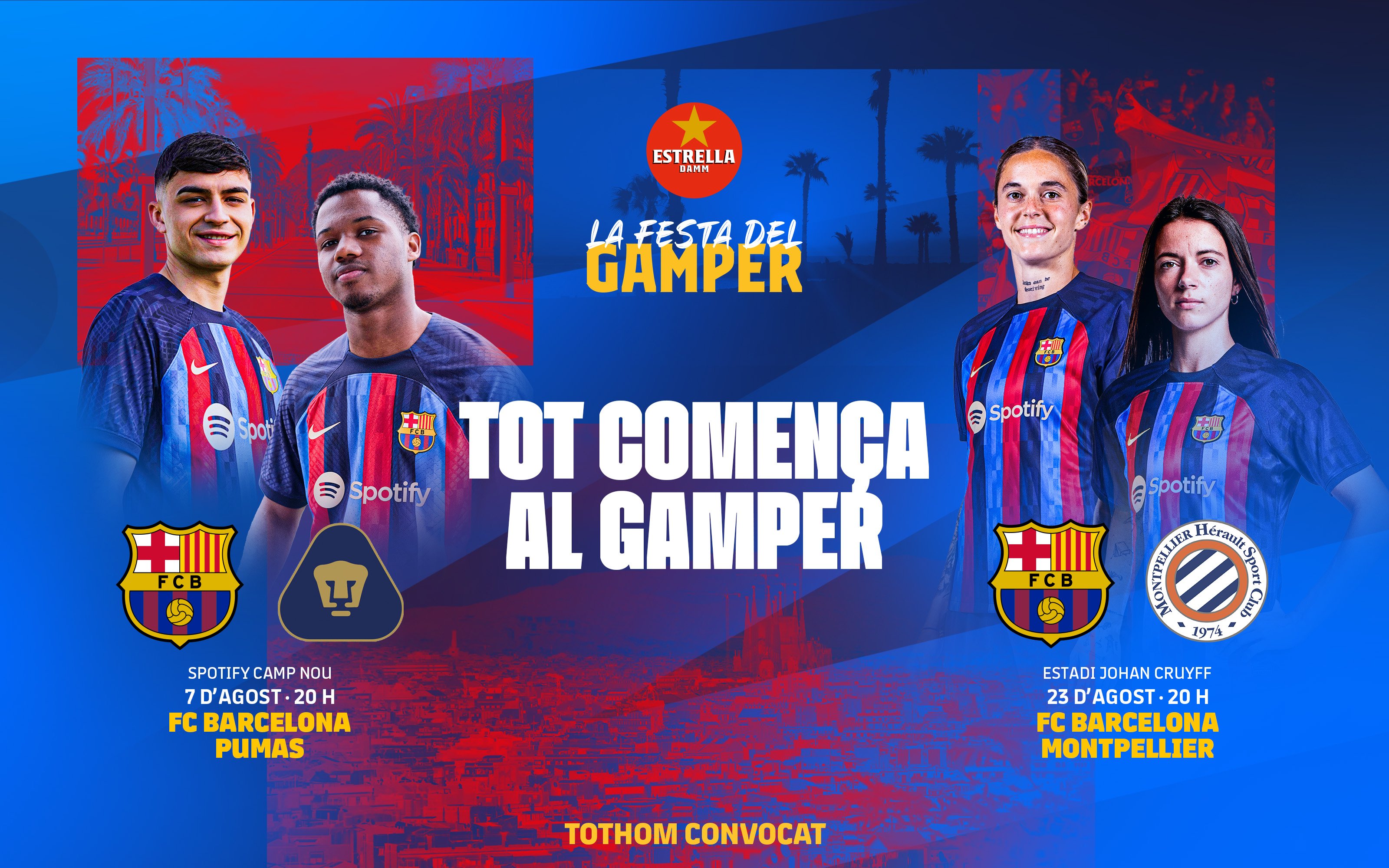 A la venta las entradas para el Trofeo Joan Gamper 2022