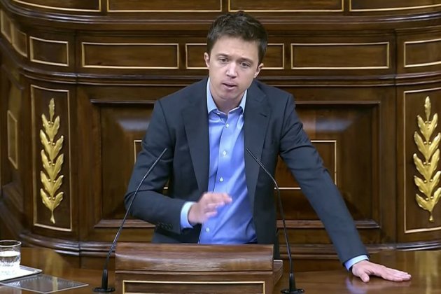 Iñigo Errejón al debat de l'estat de la nació