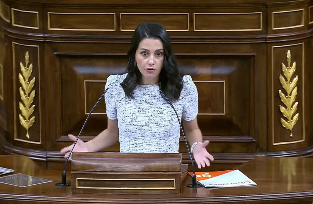 Ines Arrimadas debat estat de la nacio captura de pantalla