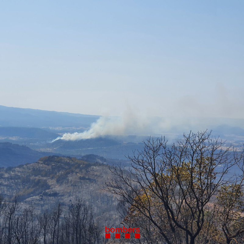 Nuevo incendio Pont Vilomara