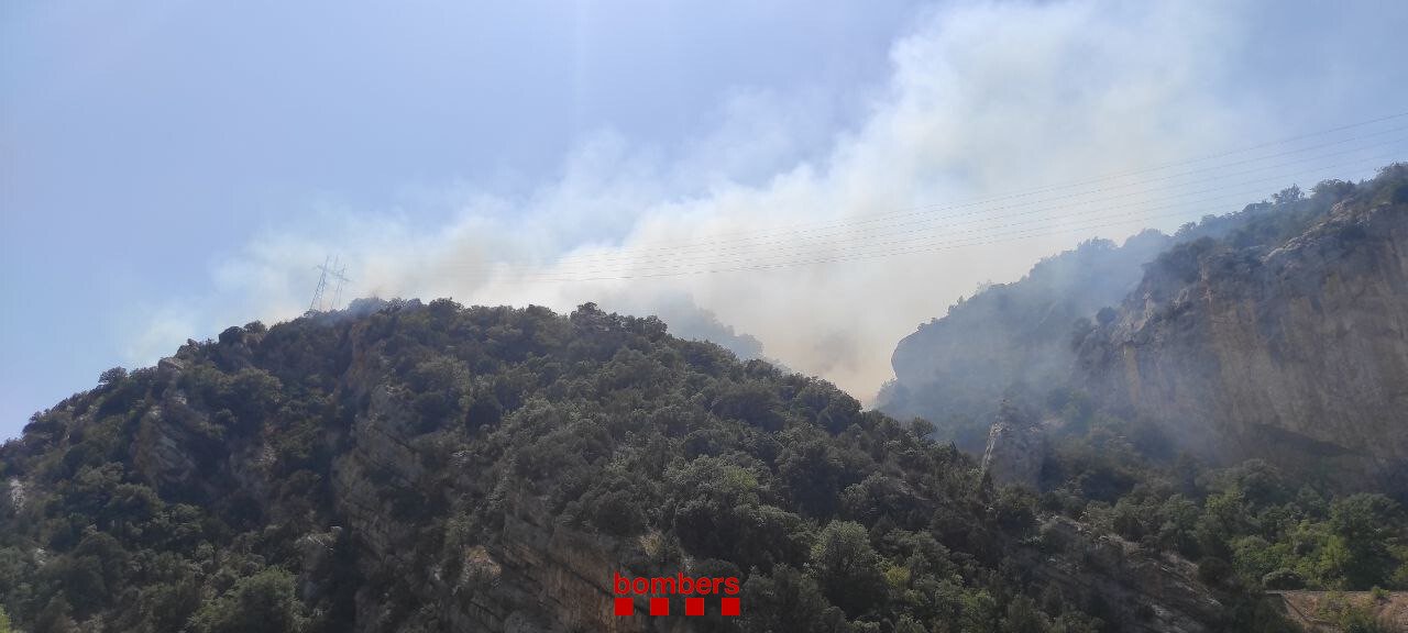 Nuevo incendio Ager Noguera