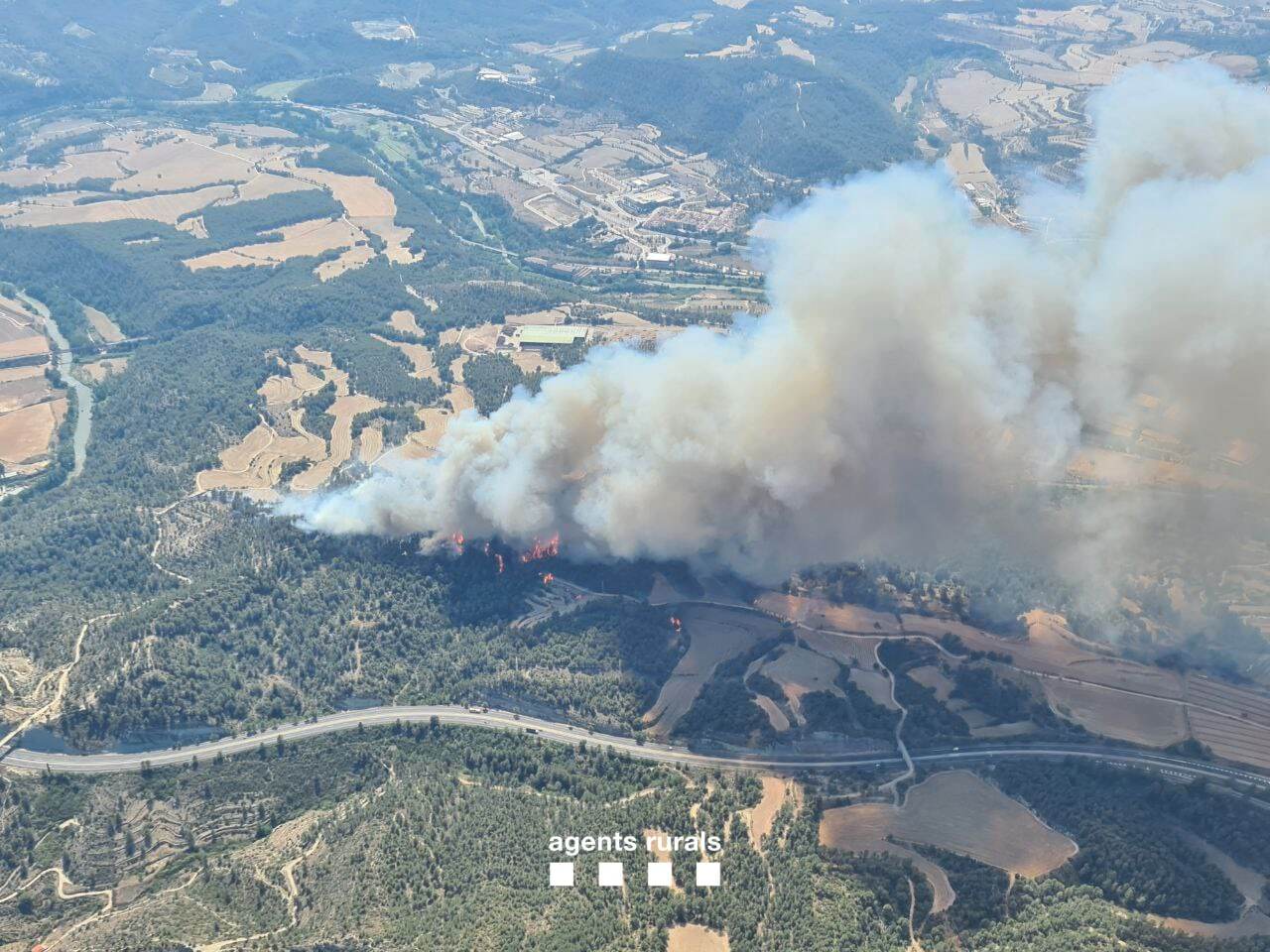 Incendio Manresa