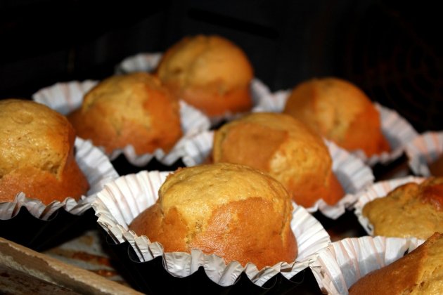 magdalenas cacao trocitos chocolate piñones pas33