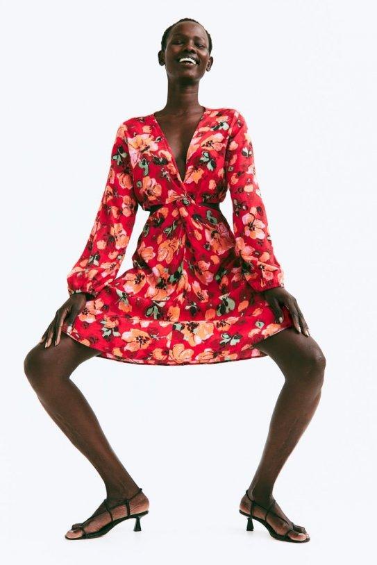 cascada imagen Ciego Avalancha de likes al nuevo vestido repleto de flores de H&M