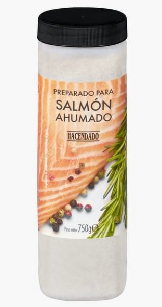 Preparado para salmón ahumado