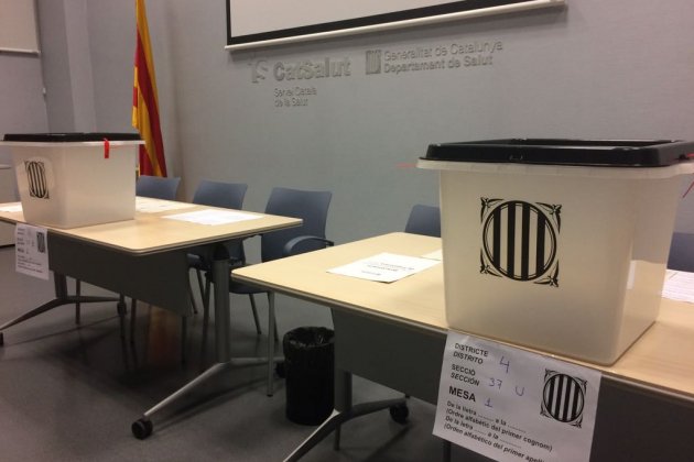 Les Corts urnas  a punt Marta Lasalas