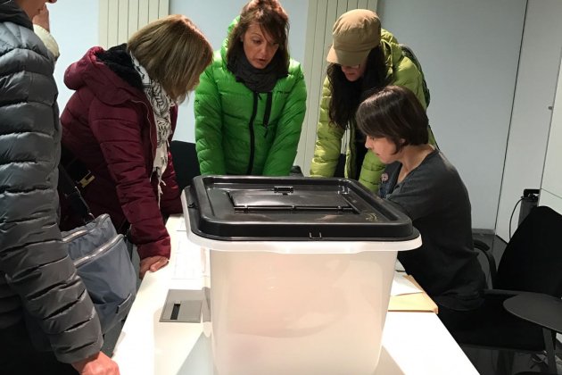 Preparats per votar Alba Solé