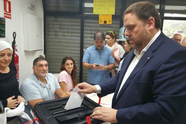 junqueras vota