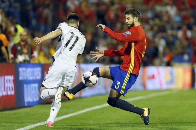 Gerard Piqué selecció espanyola Albània EFE