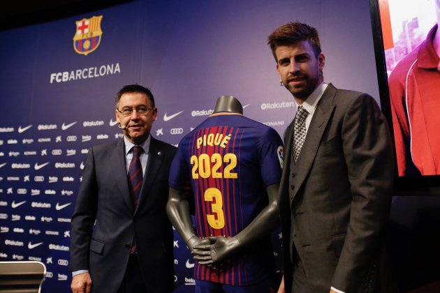 Gerard Piqué Josep Maria Bartomeu Barça Sergi Alcàzar