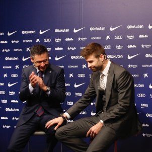 Gerard Piqué Josep Maria Bartomeu Barça Sergi Alcàzar