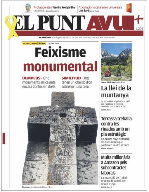 el punt avui portada 12 agost