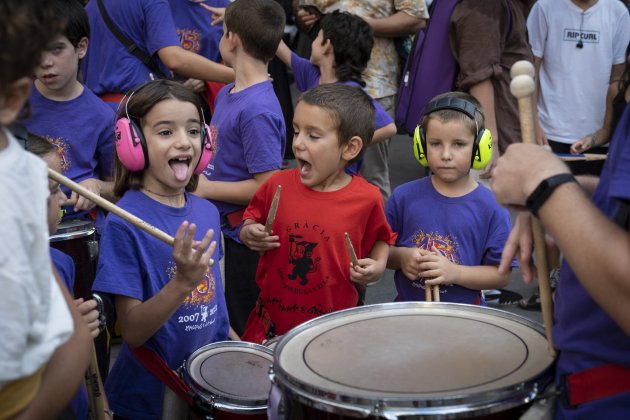 Festes de Gràcia 2022 pregó, batucada / Foto: Carlos Baglietto