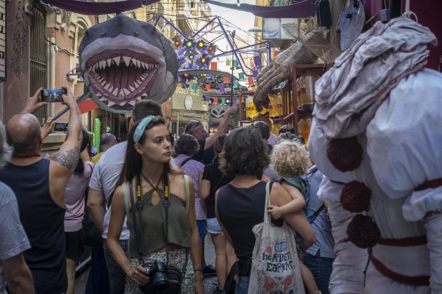 Festes de Gràcia 2022 carrers Mozart darrere la càmera / Foto: Carlos Baglietto