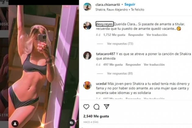 Novia Piqué baila te felicito