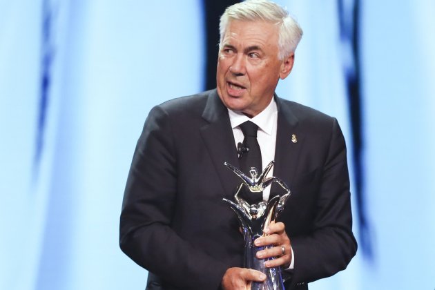 Carlo Ancelotti premi millor entrenador / Foto: EFE